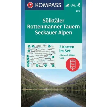 Kompass Solktaler,Rottenmanner Tauern 1:55 t.