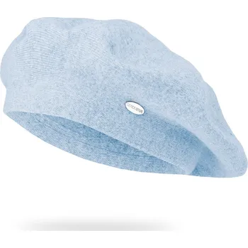 Čepice Dámský kašmírový baret GA82 BASIC, světle modré barvy 7100276-22