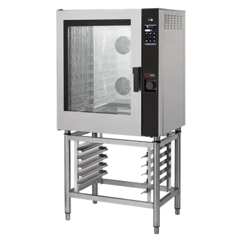 Vestavná trouba REDFOX MPD 1011 X ELAM 10x GN 1/1 DOTYKOVÝ BAREVNÝ DISPLAY, AUTOMATICKÉ MYTÍ ( )