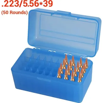 Příslušenství pro sportovní střelbu Krabička na náboje - .223, modrá 284m50,223