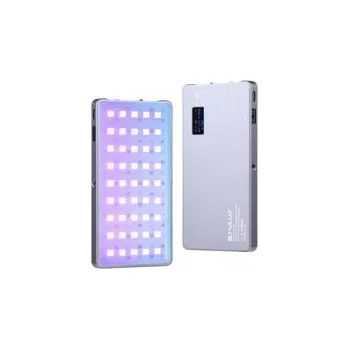 RC model letadla Přenosné RGB LED fotografické světlo PULUZ z hliníkové slitiny (vč Aku)