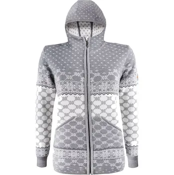 Dámský svetr Kama 5027 VÝPRODEJ Barva: šedá světlá / Velikost oblečení: L