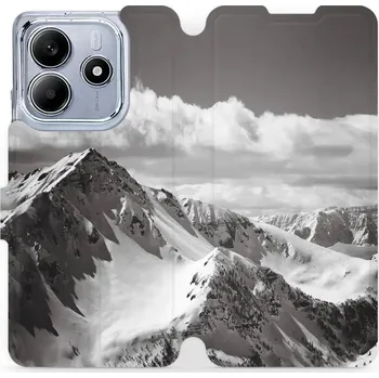 Telefonní příslušenství Flipové pouzdro Mobiwear - Xiaomi Redmi Note 14 5G - M152P Velehory (Knížkové flip pouzdro, obal, kryt na mobil Xiaomi Redmi Note 14 5G - M152P Velehory, materiál Umělá kůže + TPU - ochrana 360°, stojánek, silikonová vanička, magnetické zavírání)