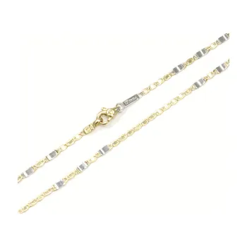 Řetízek Zlatý řetízek bicolor PATTIC AU 585/1000 3,05 gr BA550302-45