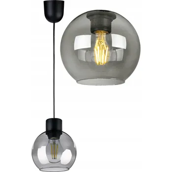 Závěsné svítidlo LED-ONE Skleněná koule 1 světelný bod patice E27