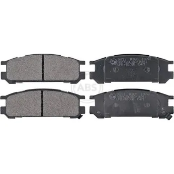 Brzdová destička Sada brzdových destiček, kotoučová brzda A.B.S. 36721