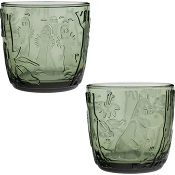 Sklenice Sklenice Moomin Muminek 0,28l, zelená Arabia Muminci