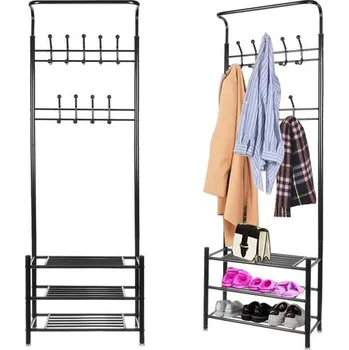 Paradox Stojan na oděvy a obuv START / Černý matný