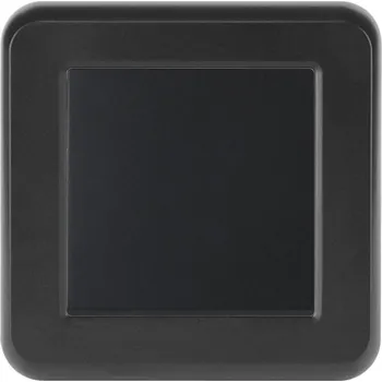 Elektrická zásuvka UNIC Vypínač střídavý-schodišťový č.6 v rámečku 82mm, plast černý