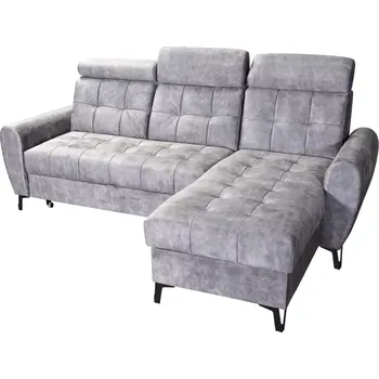 Obývací pokoj Sedací souprava Lavante, pravá, šedá (country 17)