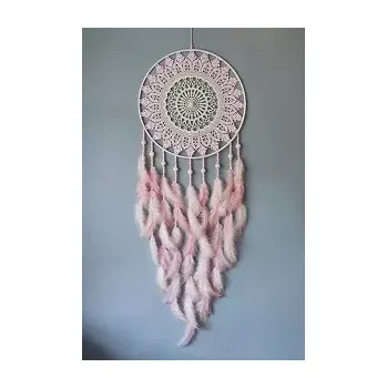 Lapač snů Lapač snů Stínový strážce růžový 40 x 115 cm č.2