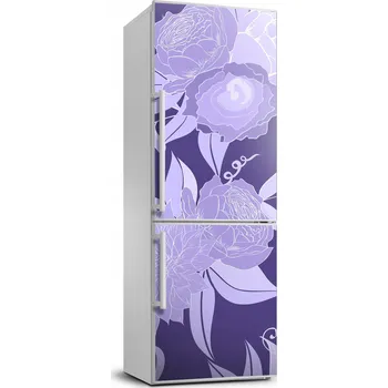 Fototapeta Samolepící dýha na ledničku Květinový vzor