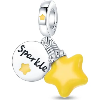 Přívěsek Elenys stříbrný přívěsek Luminiscenční hvězda