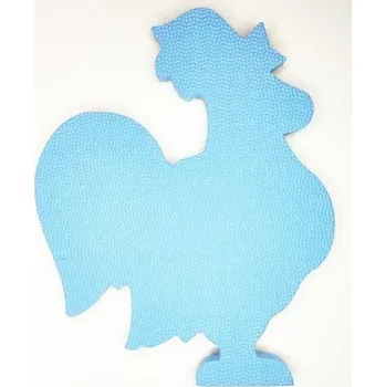 Pěnová kohout modrý EVA Toyformat - Malý Génius koh_bl