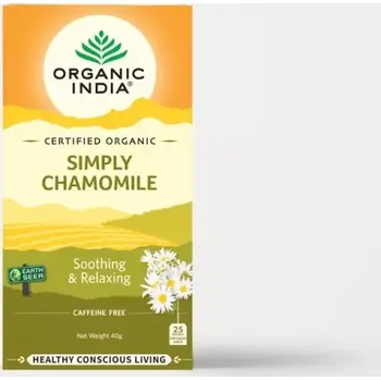 Bylinná léčivá mast Ecce Vita ORGANIC INDIA Heřmánkový bylinný čaj BIO