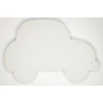 Pěnové auto bílé EVA Toyformat - Malý Génius car_wh