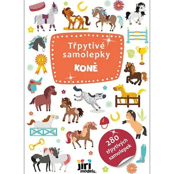 samolepka Třpytivé samolepky - Koně