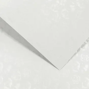 Papír Papír na vizitky A4 220g 203501 Růže malá bílá