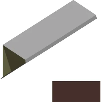 Střecha Ukončení pultové střechy RS312S-60 SP&nbsp;25 2M295 hnědá