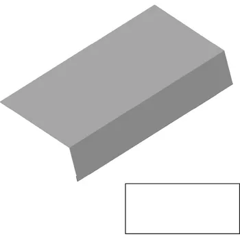 Okapový plech RS250S-135 SP 25 RAL 9010 bílá