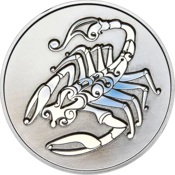 Znamení zvěrokruhu ŠTÍR - stříbrná medaile