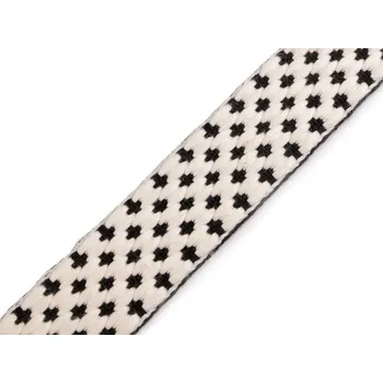 Popruh s 3D efektem šíře 38 mm