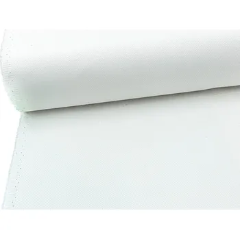 Mirtex Látka kepr NORD 350/00 Bílá šíře 150cm Zbytková metráž