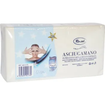 Ostatní Ručníky jednorázové 35x68cm Roial čistá celulóza 60pcs