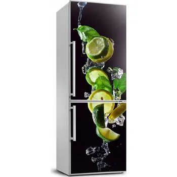 Fototapeta Foto Samolepka na ledničku Limetka a citron