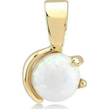 Přívěsek Lillian Vassago Zlatý přívěsek s opálem LLV31-WOYP001