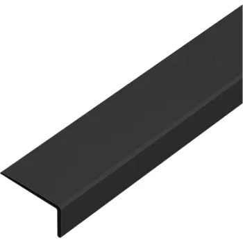 LAGUNA Dokončovací hladký profil L-10/20 černá matná