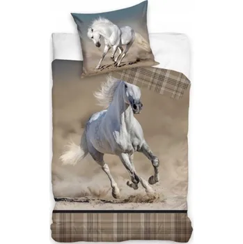 Carbotex Bílý Kůň 140 x 200, 70 x 90 cm zipový uzávěr