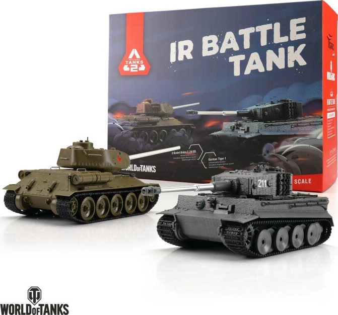 TORRO Bojová sada RC tanků 1:30 World of Tanks