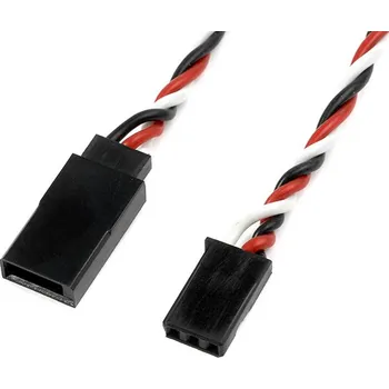 RC vybavení Revtec Kabel serva prodlužovací kroucený Futaba 22AWG HD 20cm