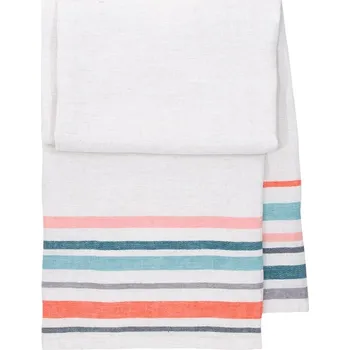 Ručník Lapuan Kankurit Lněný ručník Lewa, modro-červený, Rozměry 48x70 cm