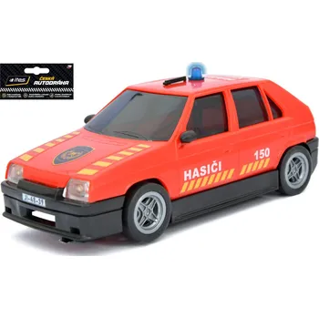 auto na autodráhu ITES RACING, s.r.o. Favorit HASIČI model SRC 1:28- Night Race- svítící světla , blikající maják. - motor 2O OOOotk. -K autodráze ITES, FARO, EuropaCup, Gonio .