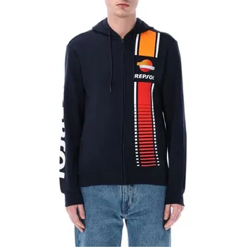 Pánská mikina Mikina s kapucí Repsol, Barva: XXL