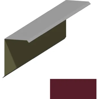 Střešní lemovaní Lemování okraje RS360S SP 25 2R036 vínová