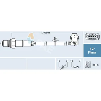 Lambda sonda Lambda sonda FAE 77609