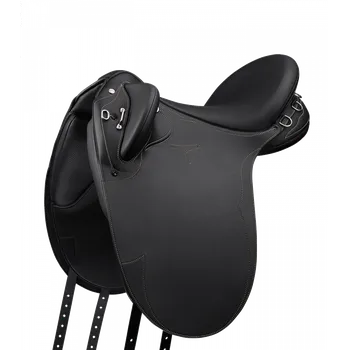 Jezdectví Australské sedlo WINTEC HART 500 černá Střední
