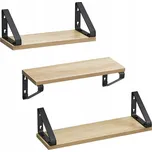 Nástěnné police TAYLOR SONOMA sada 3ks