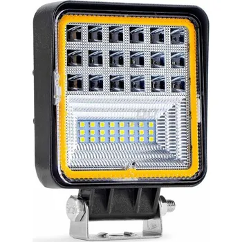 Osvětlení automobilu LED pracovní světlo 42 LED 9-36V 3360lm 110x110mm