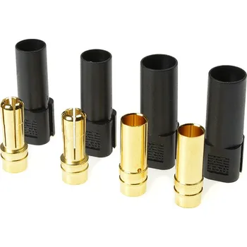 RC vybavení Revtec Konektor zlacený XT-150 černý (2 páry)