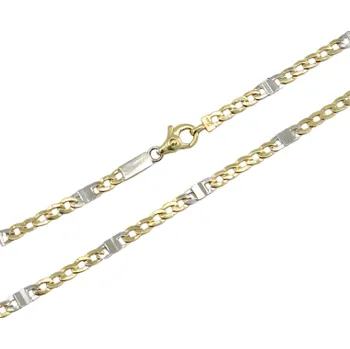 Řetízek Zlatý řetízek bicolor PATTIC AU 585/1000 7,50 gr BA202402-45