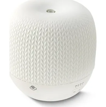 Aroma difuzér Serene House Serene Ultrasonický difuzér Knit White Ceramic Ultrasonic Diffuser