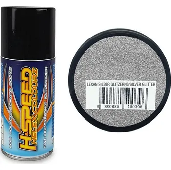 Barva ve spreji H-Speed barva ve spreji metalická stříbrná 150ml
