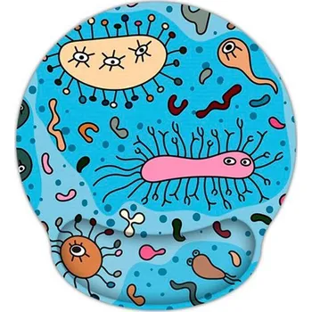 Podložka pod myš Huado ergonomická podložka pod myš Veselé Bakterie Huado 97k-cube