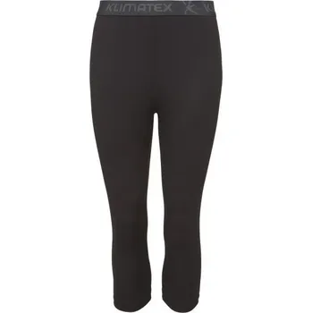 Dámské termo spodky Dámské 3/4 spodky KLIMATEX Vetr Thermocool soft černé Velikost: L