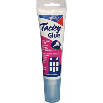Průmyslové lepidlo Deluxe Materials Tacky Glue speciální univerzální lepidlo 80ml