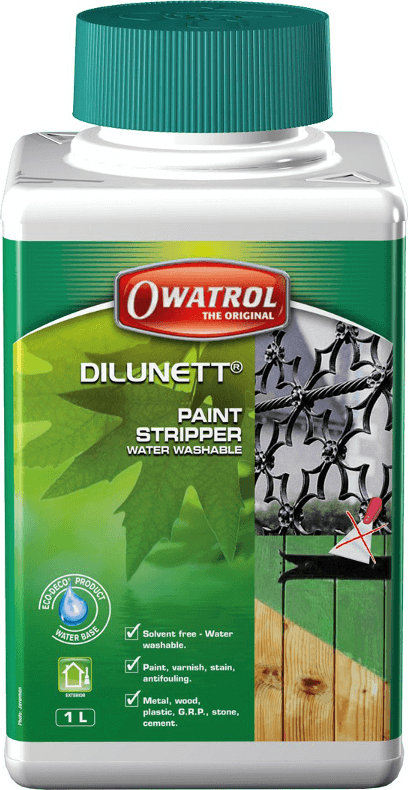 Odstranění nátěrů a barev ze dřeva i kovu OWATROL DILUNETT - 1 l